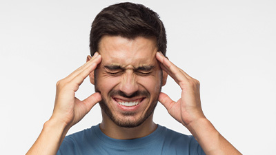 patient needs headache chiropractor in Santa Maria CA