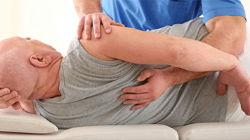 patient getting chiropractic care in Santa Maria CA