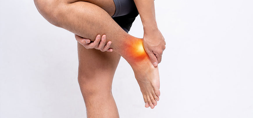 patient needing ankle pain treatment in Santa Maria CA