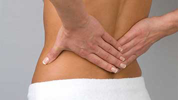 patient requiring back pain treatment in Santa Maria CA