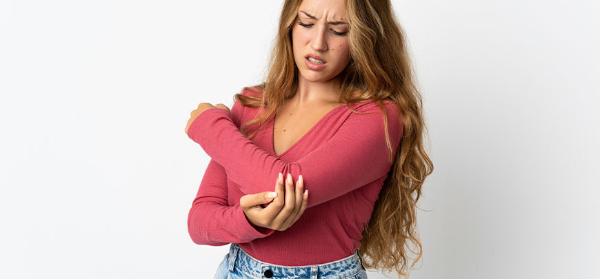 patient needing elbow pain treatment in Santa Maria CA